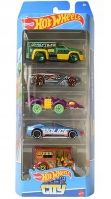 HOT WHEELS Pięciopak 5-PAK CITY HTV39