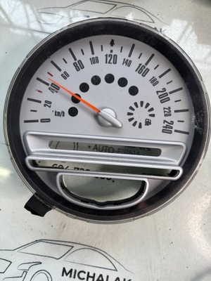 Лічильник приладова панель mini r56 1.6 b 9136193 фото №1