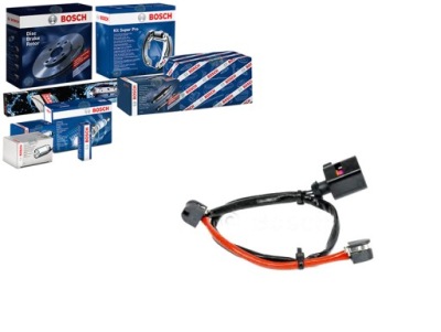 Датчик зносу гальмівних колодок bosch 7l0907637 9556123650 фото №1