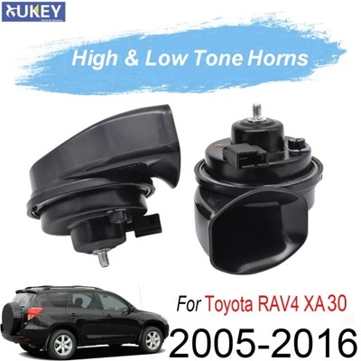 12V 125DB 410/510HZ DUAL TONE CLAXON SLIMAKOWY PARA TOYOTA RAV4 XA30~15987  