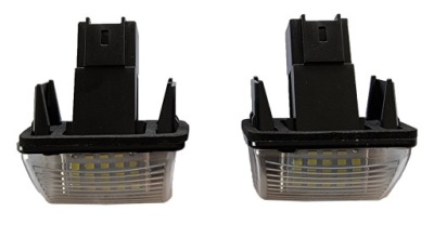 Фонари подсветка номерного знака peugeot 308 407 5008 фото №1