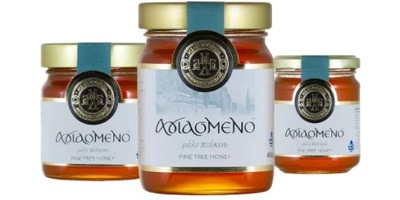 Naturalny grecki miód sosnowy 250g