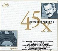 45 X GEROGE BRASSENS, CD VARIOUS ARTISTS