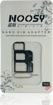 NOOSY Adapter SIM 3w1 + kluczyk (3981)
