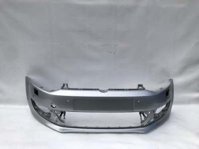 Бампер перед передній vw polo v pdc омивачі 6c0807221 фото №1