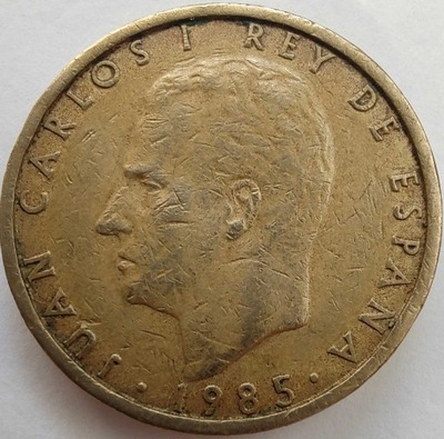 1783 - Hiszpania 100 peset, 1985