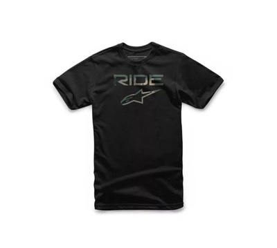 koszulka RIDE 2.0 TEE, (camo - czarna) XL