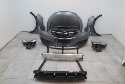 Opel crossland перед капот бампер лампы крыло радиатор фото №1
