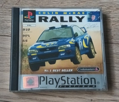 Gra Colin McRae Rally PS1 PSX (1998) Sony PlayStation (PSX)