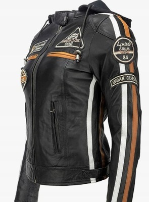 Urban Leather 58 Damska kurtka motocyklowa XL