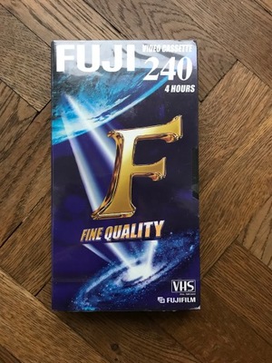 Kaseta VHS Fujifilm FE-240 nowa w folii