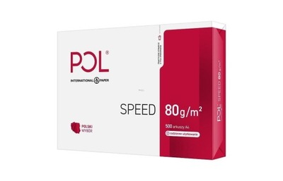 Papier Xero Igepa POLSPEED (A4; 80g/m2; 500 szt.;