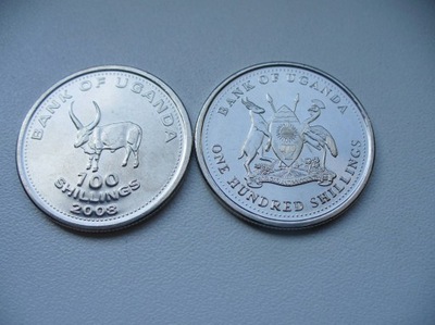 Uganda 100 SHILLINGS 2008 ______2982