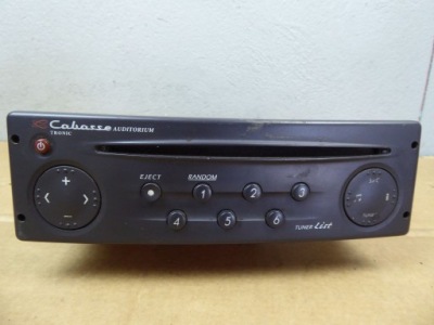 Радіо cd renault scenic ii 2 8200248100a cabasse фото №1