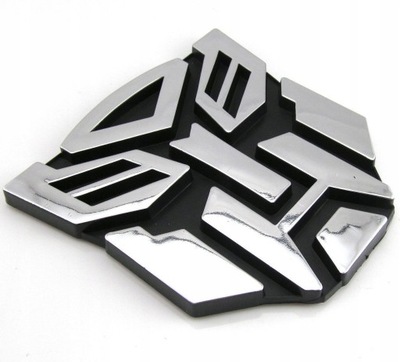 3D LOGOTIPO AUTOBOT TRANSFORMERS EMBLEM BADGE PEGADURA  