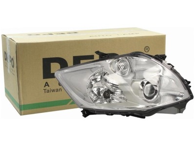 Лампа фара правый toyota auris e15 06-10 фото №1