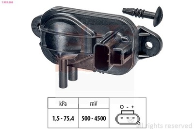 SENSOR DE PRESIÓN GASES DE ESCAPE FORD FOCUS C-MAX 1,6TDCI 07- 1-993-268  