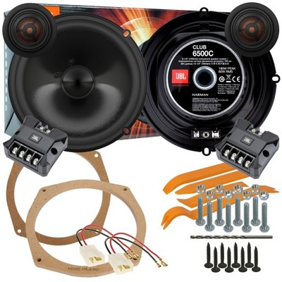 JBL CLUB 6500 ALTAVOCES MITSUBISHI PAJERO DISTANCIAS  