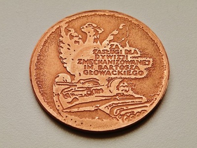 Medal Za zasługi dla Dywizji Zmech. im Głowackiego