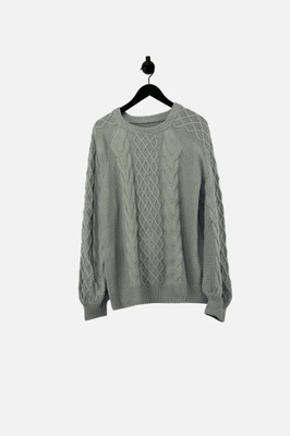 SHEIN SZARY LUŹNY SWETER (XL)