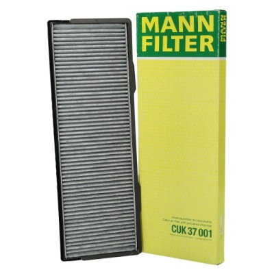 Фільтр салонний вугільний mann cuk37001 фото №1