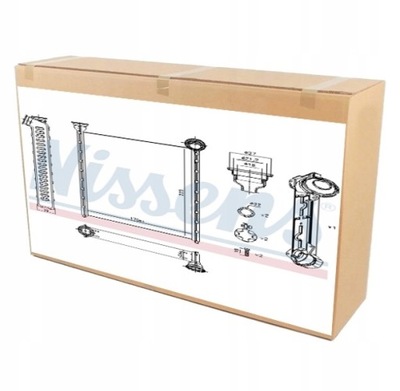 Nissens 71162 теплообменник тепла, обогреватель салона фото №1