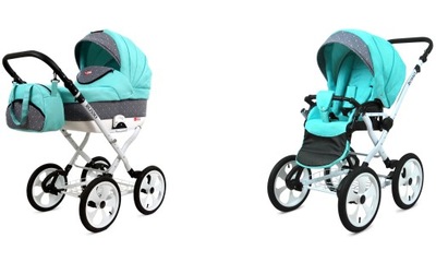 Wózek dziecięcy gondola spacerówka BabyLux Rosso