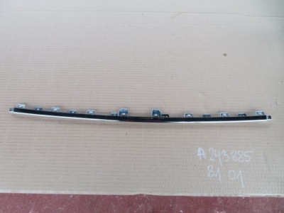 Хром бампера перед mercedes eqa w243 a2438858101 фото №1