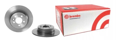 Диск гальмівна brembo до rover 75 99-04 задній, нова, oem фото №1