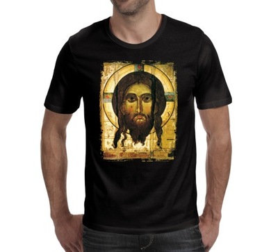 Koszulka Religijna Chrześcijańska z wizerunkiem Jezusa roz.XL