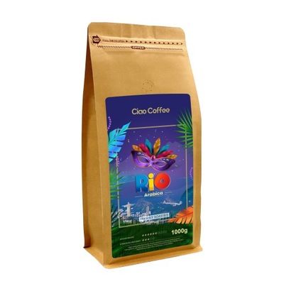 Kawa Ciao Coffee RIO Świeżo Palona ARABICA 1kg