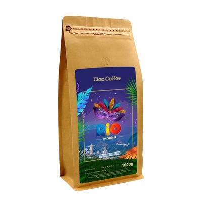 Kawa ziarnista Ciao Coffee Rio Arabica 100% 1 kg