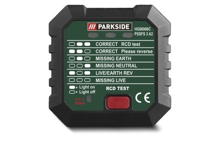 Multimetr ręczny Parkside PSSFS 3 A2