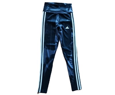 ADIDAS HD 6889 LEGGINSY 7/8 SPORTOWE LOGO XS