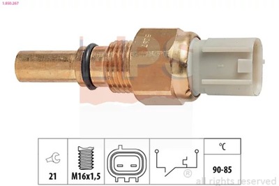 1-850-267 CONMUTADOR DE VENTILADOR TOYOTA AVENSIS 2,0D  