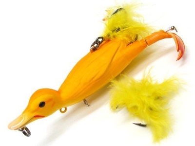 KACZKA 3D SUICIDE DUCK 15cm 70g YELLOW SAVAGE GEAR