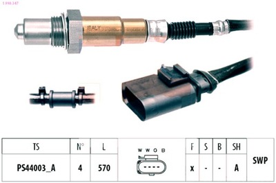 EPS SONDA LAMBDA AUDI Q3 2.0TFSI 15-  