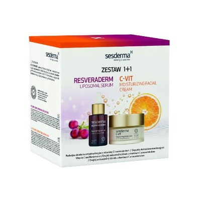 SESDERMA Zestaw: Resveraderm Serum C-VIT K