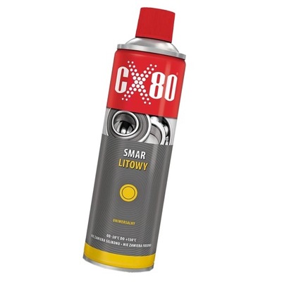 SMAR LITOWY wielozadaniowy łożysk CX80 spray 500ml