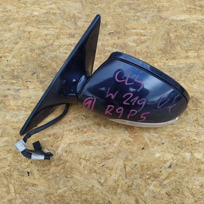 Зеркало наружное левая mercedes cls c219 7pin uk фото №1