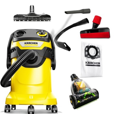 KARCHER WD5 SM MV ODKURZACZ PRZEMYSŁOWY DO SIERŚCI