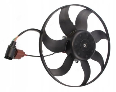 Вентилятор радиатора skoda superb 2008-2013 фото №1