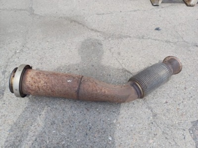 Труба вихлопна вихлоп каталізатора mercedes actros mp5 mp4 фото №1