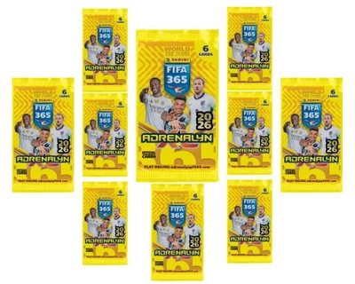 10 x sáček FIFA 365 2026 Adrenalyn XL PANINI
