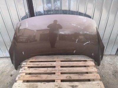 Капот крышка двигателя renault grand scenic iii цвет tecnb 08-12 фото №1