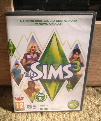 THE SIMS 3 PODSTAWA / NOWA/ FOLIA / PL