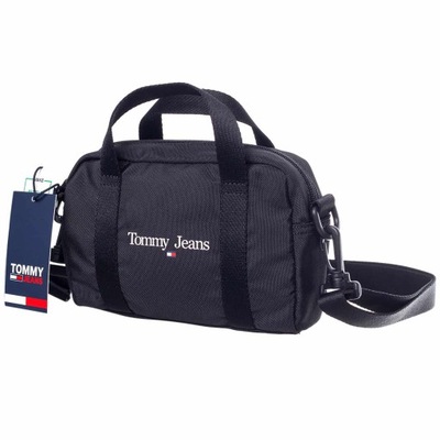 TOMMY HILFIGER MAŁA TOREBKA DAMSKA ESSENTIAL BLACK