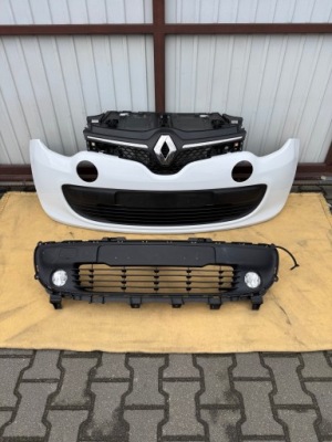 Renault twingo iii бампер решётка радиатора комплект фото №1