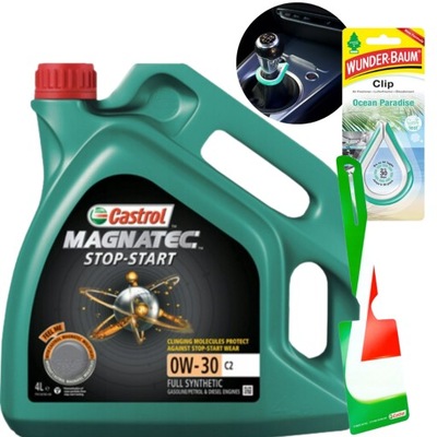 CASTROL MAGNATEC STOP-START 0W30 C2 4L +GRATISY| PSA B71 2312 | PEUGEOT