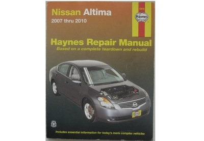 NISSAN ALTIMA 2007-2010 MANUAL REPARACIÓN HAYNES  